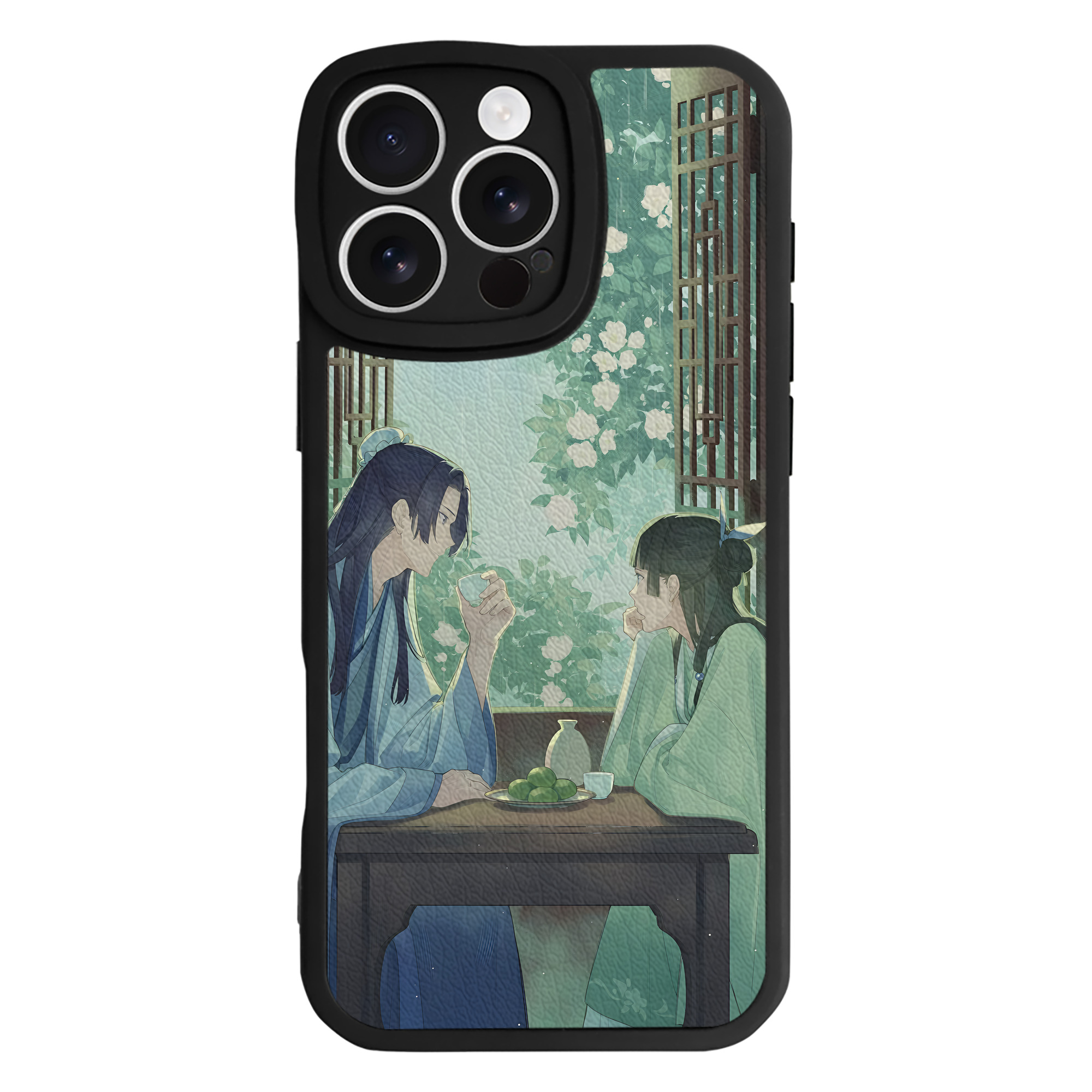 （画像用） 薬屋のひとりごと The Apothecary Diaries 【iPhone 16シリーズ対応】シリコンスマホケース（レザー調） 材質：シリコン